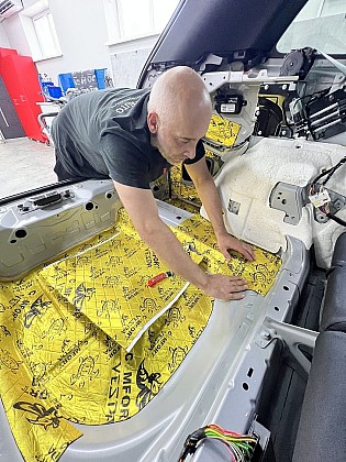 Шумоизоляция багажника