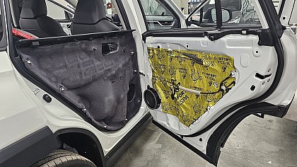 Шумоизоляция дверей