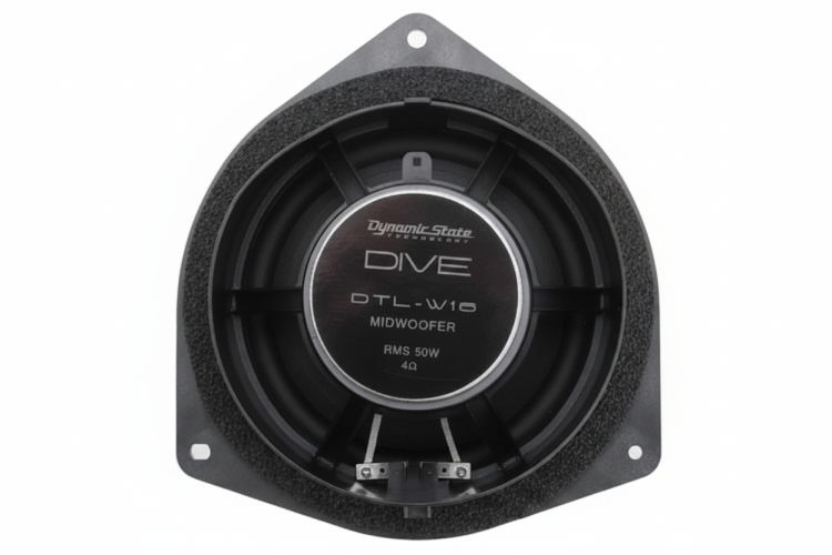 Dynamic State DIVE DTL-CS16 2-полосная компонентная акустика 16,5 см (6,5"), комплект