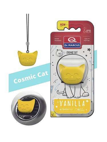 Dr.Marcus Cosmic Cat - подвесной автомобильный ароматизатор vanilla