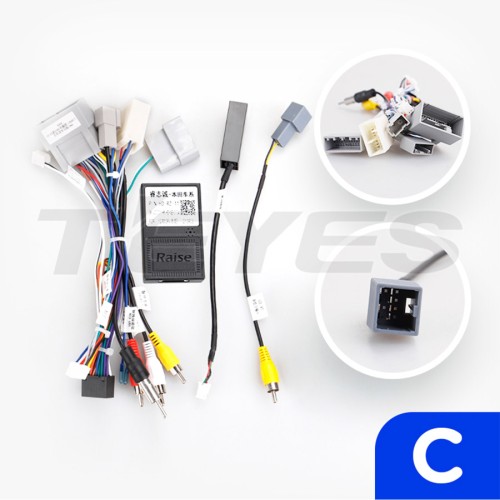 Установочный комплект Teyes для Honda CR-V CRV 4 RM RE 2011-2018 10" (Вариант C) авто с 2012-2014 выпуска+навигация