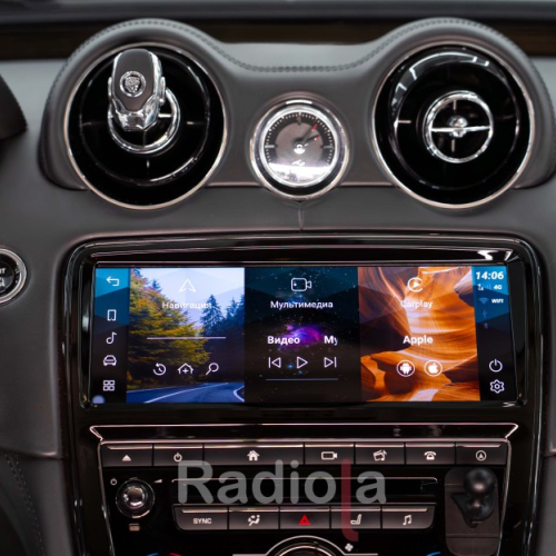 Штатная магнитола Radiola для Jaguar XJ 2015+ 10,25" (Harman)