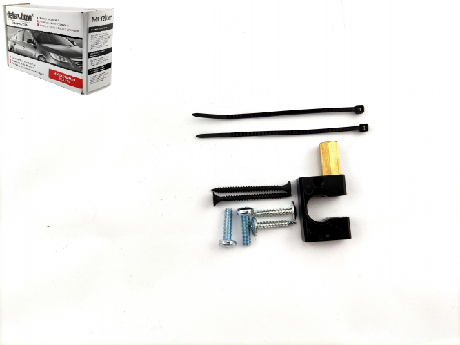 Универсальный замок капота Defen.time V5 PRO (комплектация отрезной квадрат)