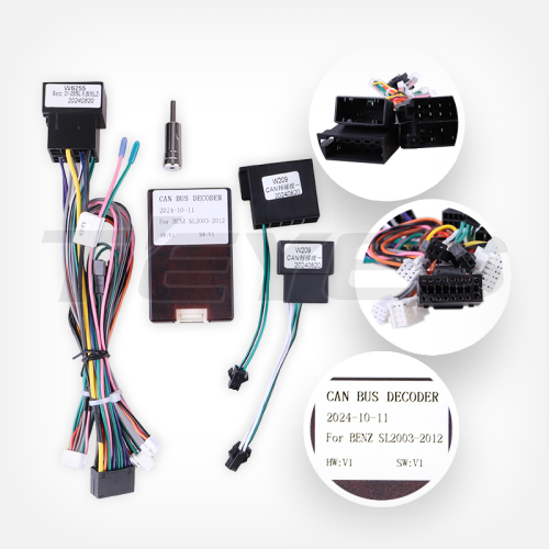 Установочный комплект Teyes (Тиайс) для Mercedes-Benz C-Class 2 S203 CL203 W203 C203 7'' 2000-2004