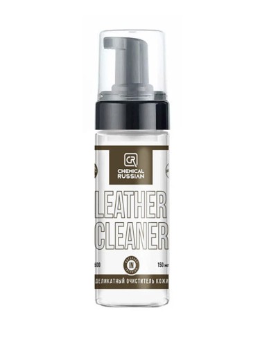 Chemical Russian Leather Cleaner - деликатный очиститель кожи в пенообразователе 150 мл