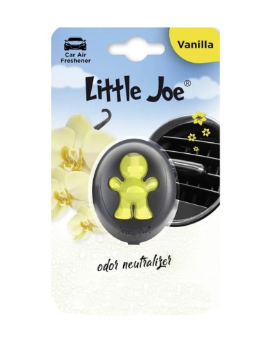 Little Joe Membrane - ароматизатор автомобильный в дефлектор vanilla (ваниль - yellow)
