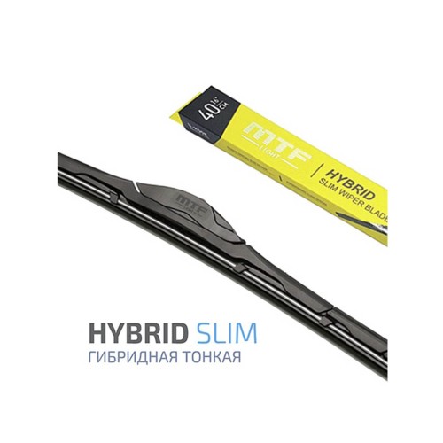 Щетка стеклоочистителя MTF Light Hybrid Slim 480мм / 19" гибридная тонкая, резина Fukoku, графит (1шт)
