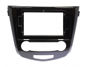 Рамка для установки в Nissan Qashqai, X-Trail 2014+ (в ком-ции с кондиционером) 10" дисплея