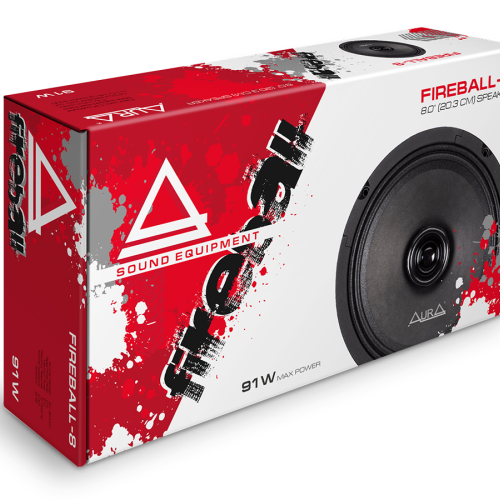 Широкополосная акустика Aura Fireball-8 (пара)