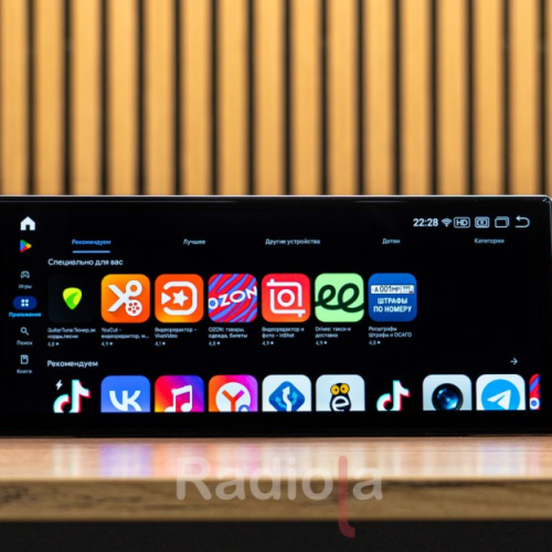 Штатная магнитола Radiola для BMW 5-series GT (F07) 2009-2013 12,3" CIC