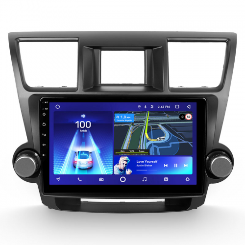 Установочный комплект Teyes для Toyota Highlander 2 XU40 2007-2013 10" (F1)