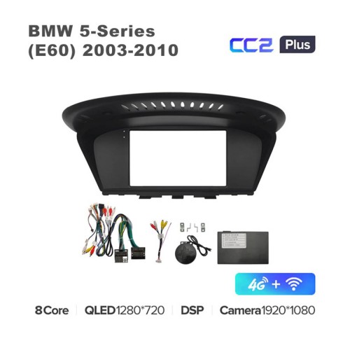 Штатная магнитола Teyes CC2 Plus 7&quot; для BMW 5-Series (E60) 2003-2010