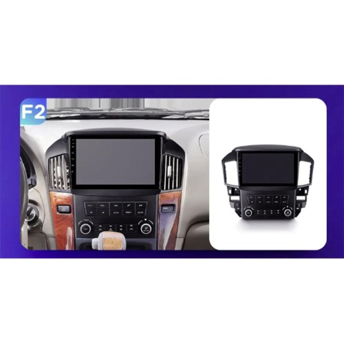 Штатная магнитола Teyes CC3 2K 360° Lexus RX300 XU10 1997-2003 9" (F2)