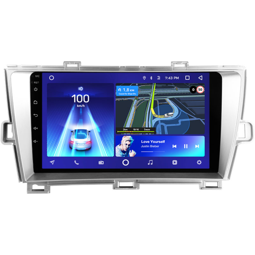 Штатная магнитола Teyes Тиайс CC4 PRO Toyota Prius 3 XW30 2009-2015 Right hand driver 9"