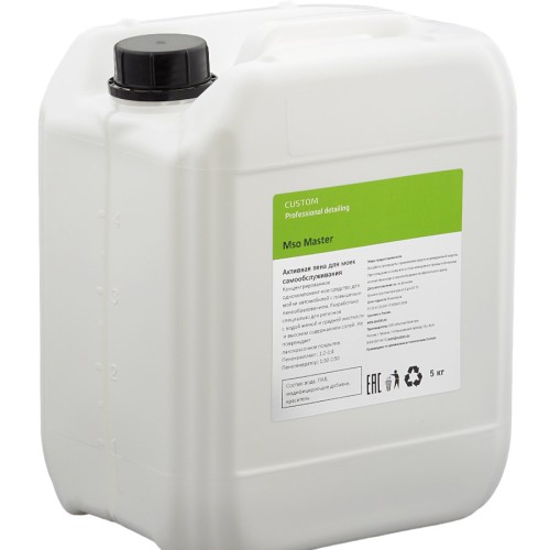 Custom "Mso Master" - шампунь для бесконтактной мойки авто 5л