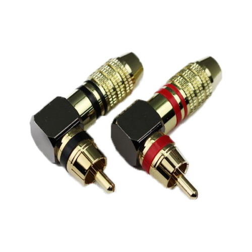 Коннектор угловой Audio Nova RCA.24C (1шт)