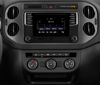 Переходная рамка для установки автомагнитолы Carav 22-1042 VOLKSWAGEN Tiguan 2011-2016 9"