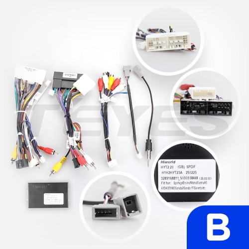 Установочный комплект Teyes для Kia Carnival 3 YP 2014-2021 9" (Вариант B)(F2)