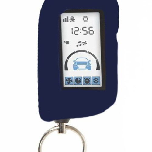 Чехол силиконовый для брелка Starline A93 темно-синий