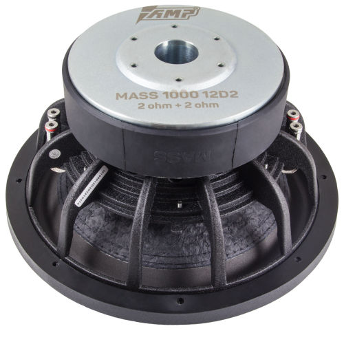 Пассивный автомобильный сабвуферный динамик AMP MASS 1000 12D2