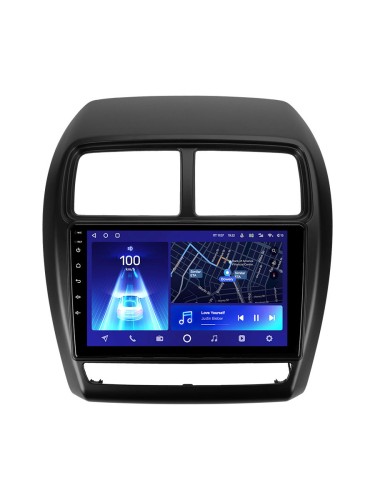 Штатная магнитола Teyes CC3 2K Mitsubishi ASX 1 2016-2022 (Left hand drive) 9" (Вариант A) на авто монохромный дисплей