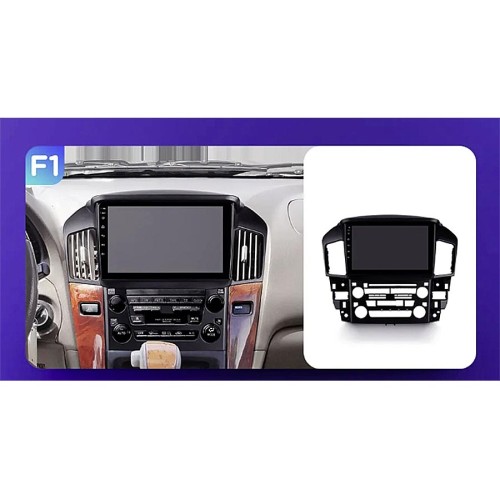 Штатная магнитола Teyes CC3 2K 360° Lexus RX300 XU10 1997-2003 9" (F1)