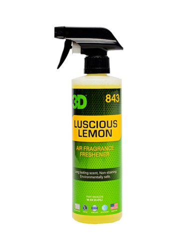 3D Cherry Scent - освежитель воздуха для салона с ароматом сочный лимон 0.48л