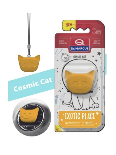 Dr.Marcus Cosmic Cat - подвесной автомобильный ароматизатор exotic place