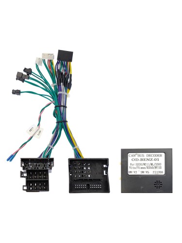 Комплект проводов для установки WM-MT в Mercedes-Benz универсальный (основной, антенна, CAN) тип1