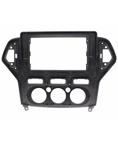 Рамка для установки магнитолы Ford Mondeo 2007-2010 10" (авто без климат контроля) silver