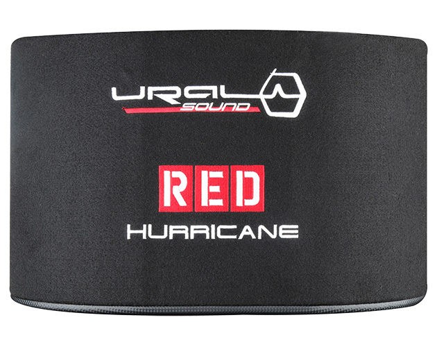 Активный автомобильный сабвуфер URAL (УРАЛ) AS-D12A RED HURRICANE