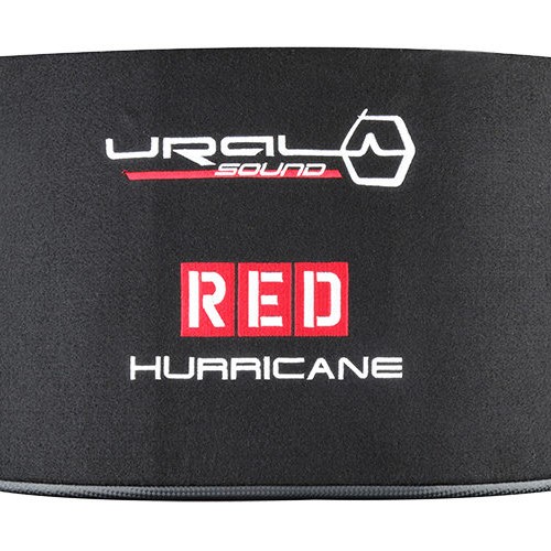 Активный автомобильный сабвуфер URAL (УРАЛ) AS-D12A RED HURRICANE