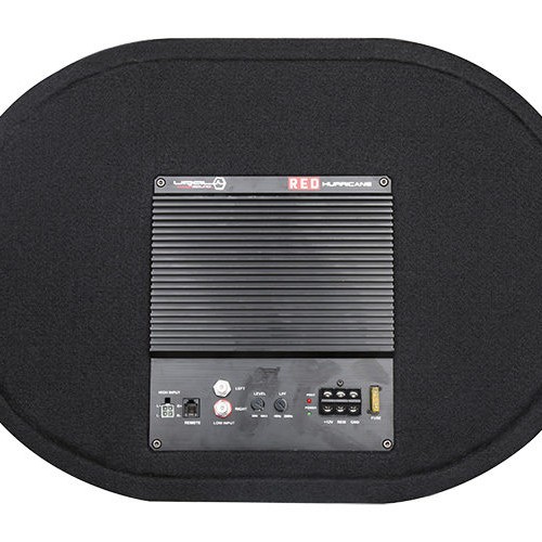 Активный автомобильный сабвуфер URAL (УРАЛ) AS-D12A RED HURRICANE