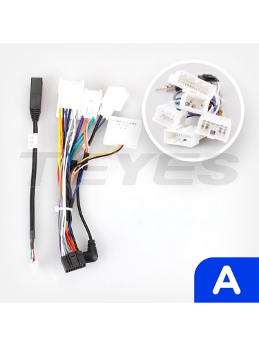 Установочный комплект Teyes для Toyota Corolla 11 2013-2017 10" (Вариант A) (Left hand drive) авто с монохромным дисплеем