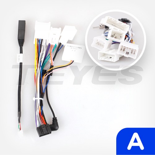Установочный комплект Teyes для Toyota Corolla 11 2013-2017 10" (Вариант A) (Left hand drive) авто с монохромным дисплеем