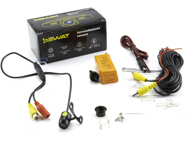 Универсальная камера заднего вида SWAT VDC-414