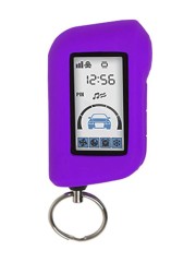 Чехол силиконовый для брелка StarLine A93 фиолетовый