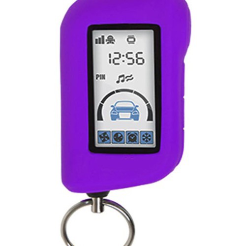 Чехол силиконовый для брелка StarLine A93 фиолетовый