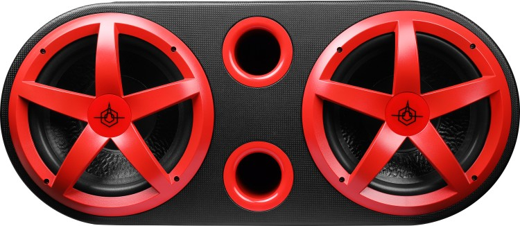 Активный двойной автомобильный сабвуфер УРАЛ АС-У12А 