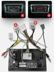 Штатная магнитола Teyes CC3 2K 360° Nissan X-Trail / Qashqai 3 T32 (Manual air conditioning) 2013-2022 (F1) 10.2" (Вариант AB)
