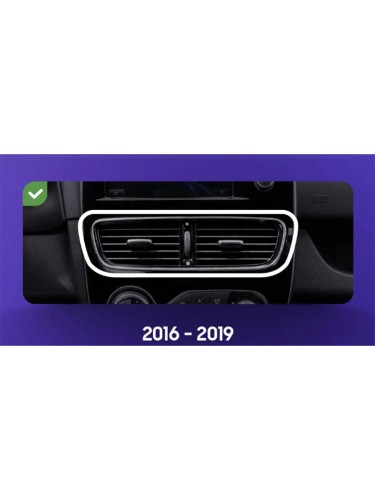 Штатная магнитола Teyes CC3L Renault Clio 4 BH98 KH98 2016-2019 10.2"