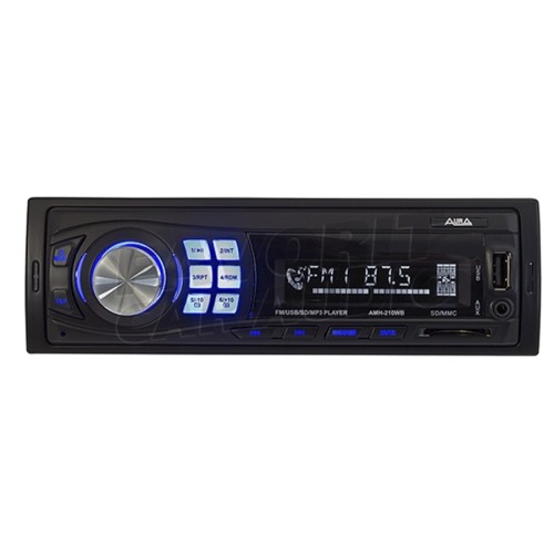 Магнитола (головное устройство) 1Din AurA AMH-210WB