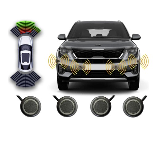 Передние автомобильные парктроники Teyes для CC3 2K / CC3 / CC2 Plus / SPRO Plus / TPRO 2 / X1 black 4шт 