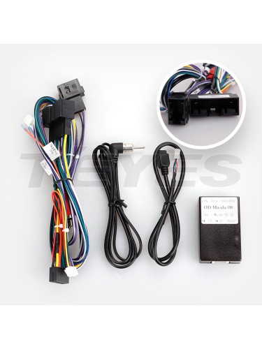 Установочный комплект Teyes для Mazda BT50 2 2011-2020 (F1) устанавливается в место штатного ГУ