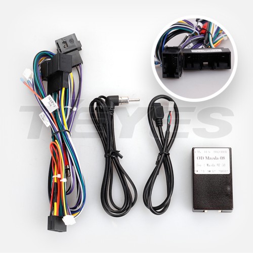 Установочный комплект Teyes для Mazda BT50 2 2011-2020 (F1) устанавливается в место штатного ГУ