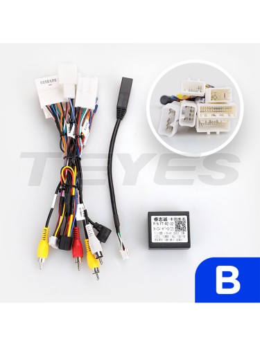 Установочный комплект Teyes для Toyota Corolla 11 2013-2017 10" (Вариант B) (Left hand drive)