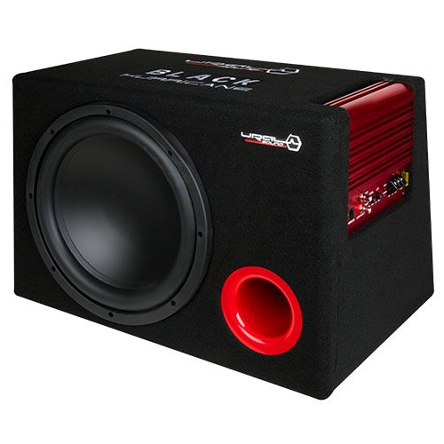 Активный автомобильный сабвуфер Ural AS-D12A Black Hurricane