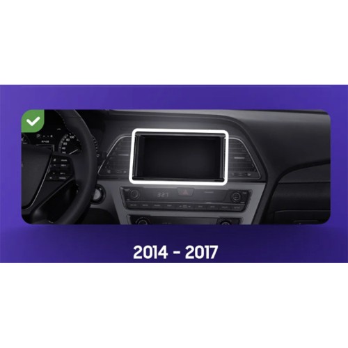 Штатная магнитола Teyes CC3L Hyundai Sonata 7 LF 2014-2017 9" (Вариант В) авто с камерой заднего вида
