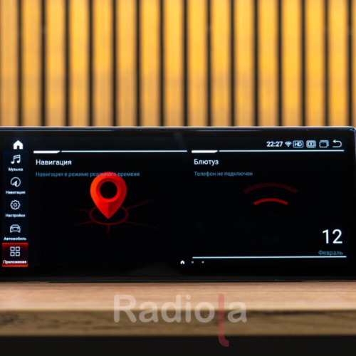 Штатная магнитола Radiola для BMW X1 (F48) 2016-2017 12,3" NBT