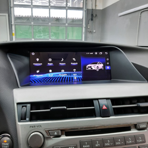 Штатная магнитола Radiola 10,25" для Lexus RX 2009-2012 RDL-LEX-RX 10,25 монохром 09-12